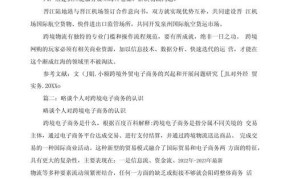 电商个人总结：经验分享与成长感悟