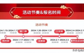 淘宝年货节2024何时开始？有哪些优惠活动？