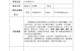 非遗创新创业项目计划书商业模式怎么写