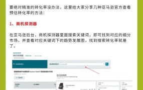 亚马逊运营的重点工作是什么？如何提高销售业绩？